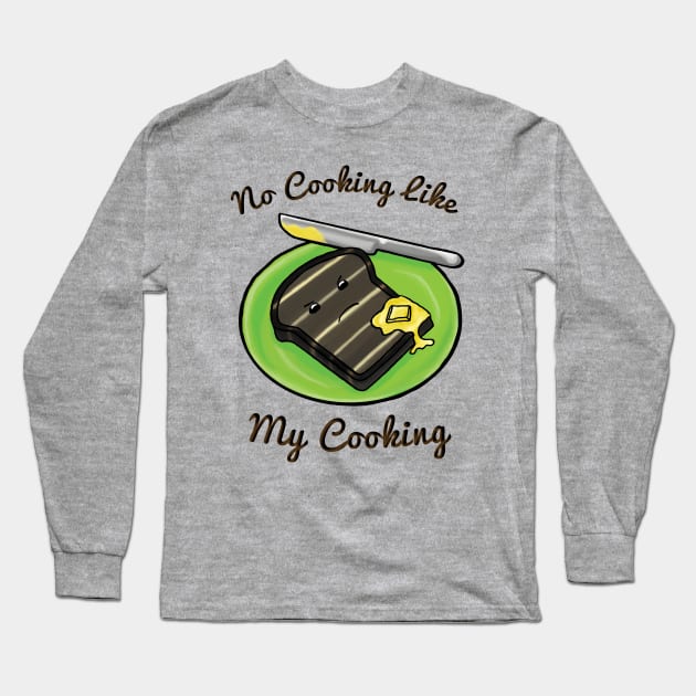 Burnt Toast Long Sleeve T-Shirt by TheBlueNinja